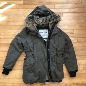 Garage Parka with Removable Lining